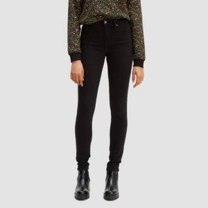 🛍️ LEVI’S 721 HIGH RISE SKINNY 26 X 30 NWT & PACKAGING (BLACK HYPERSCULPT) 🛍️